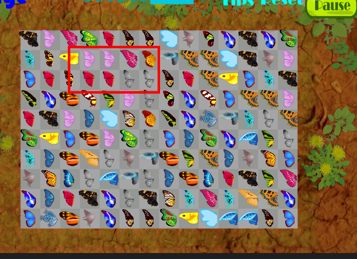 나비 짝 맞추기 게임 사이트