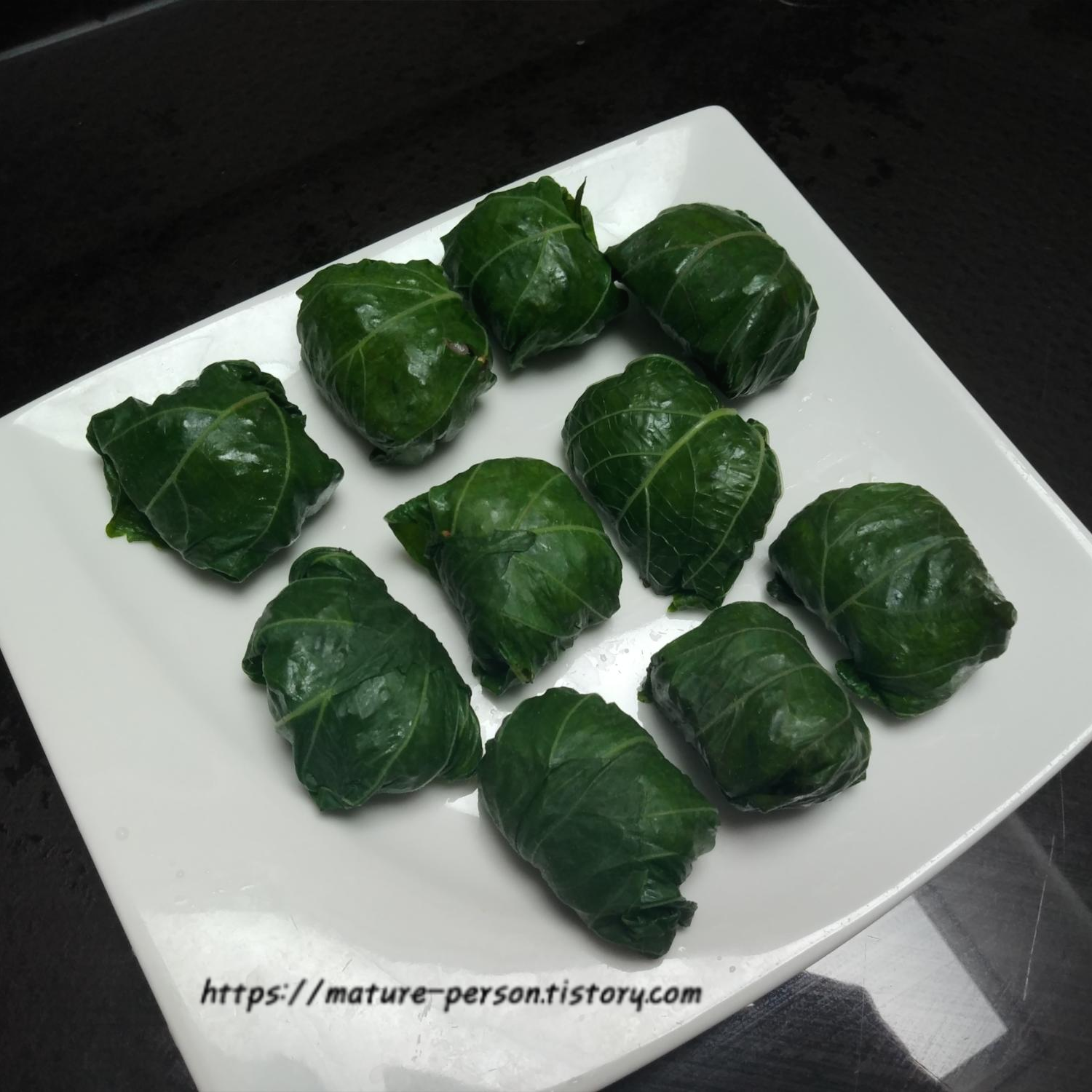 소고기 깻잎말이쌈