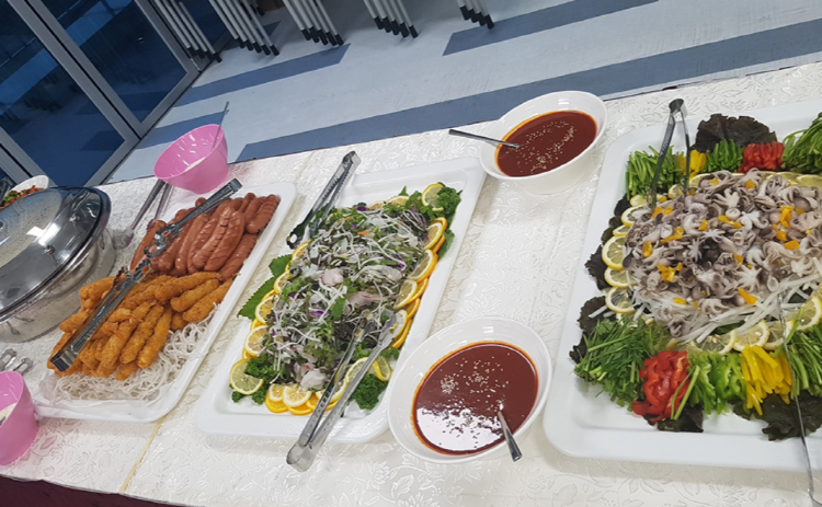 한려해상 생태탐방원 식당 음식