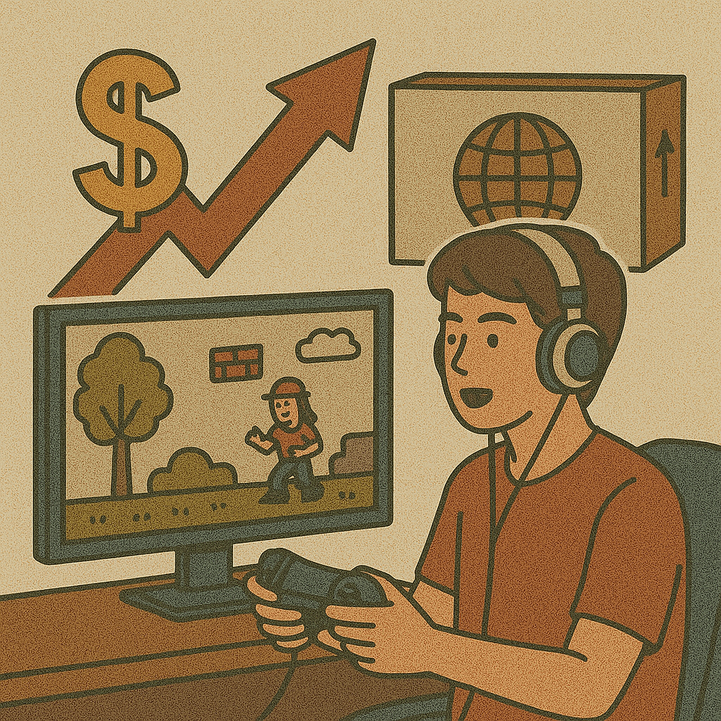 게임 산업의 수출 구조와 경제적 성장 가능성 분석