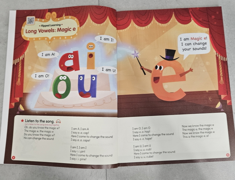 베스트파닉스 Level 3 Long Vowels song