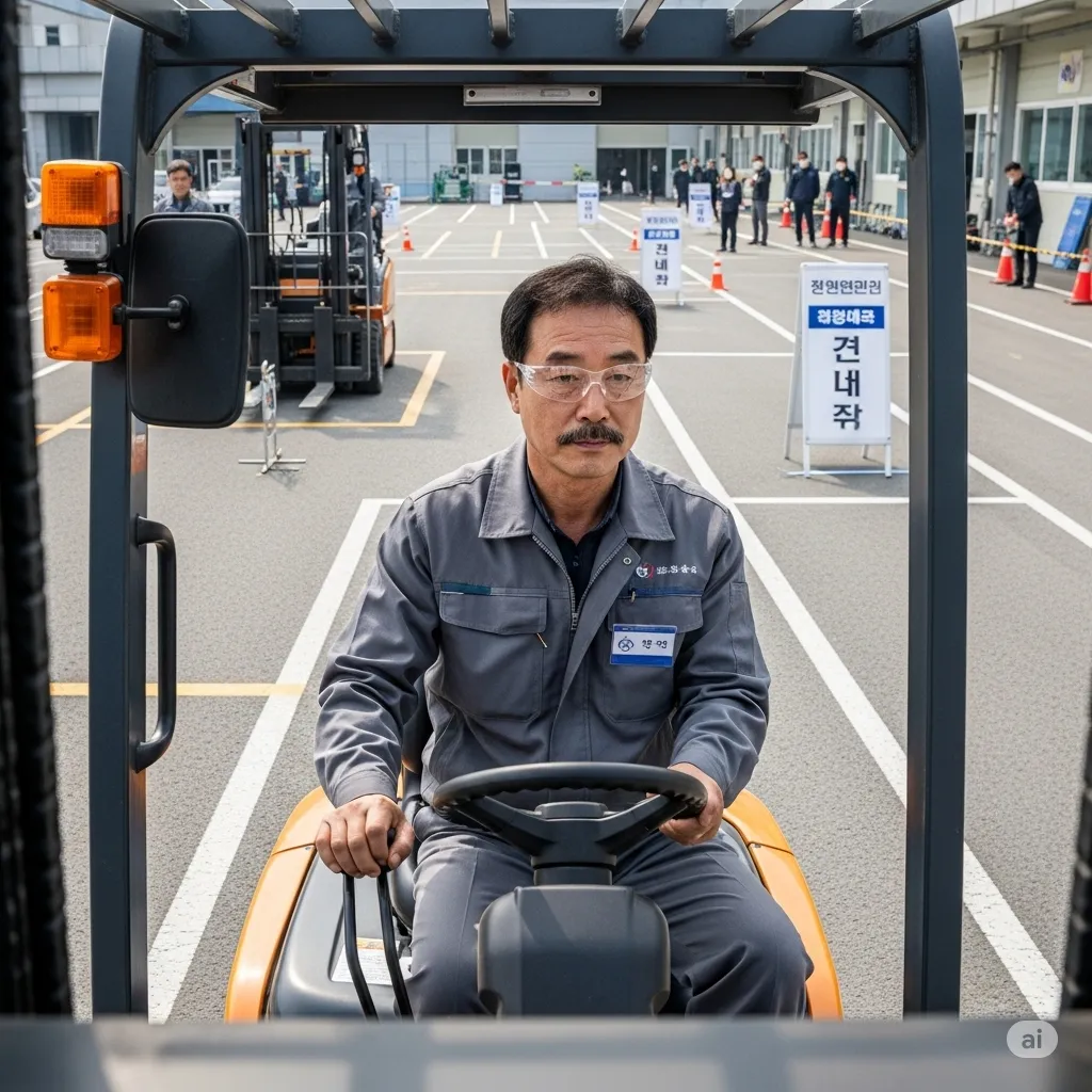 지게차운전기능사: 단기간 준비 가능한 취업형 자격증