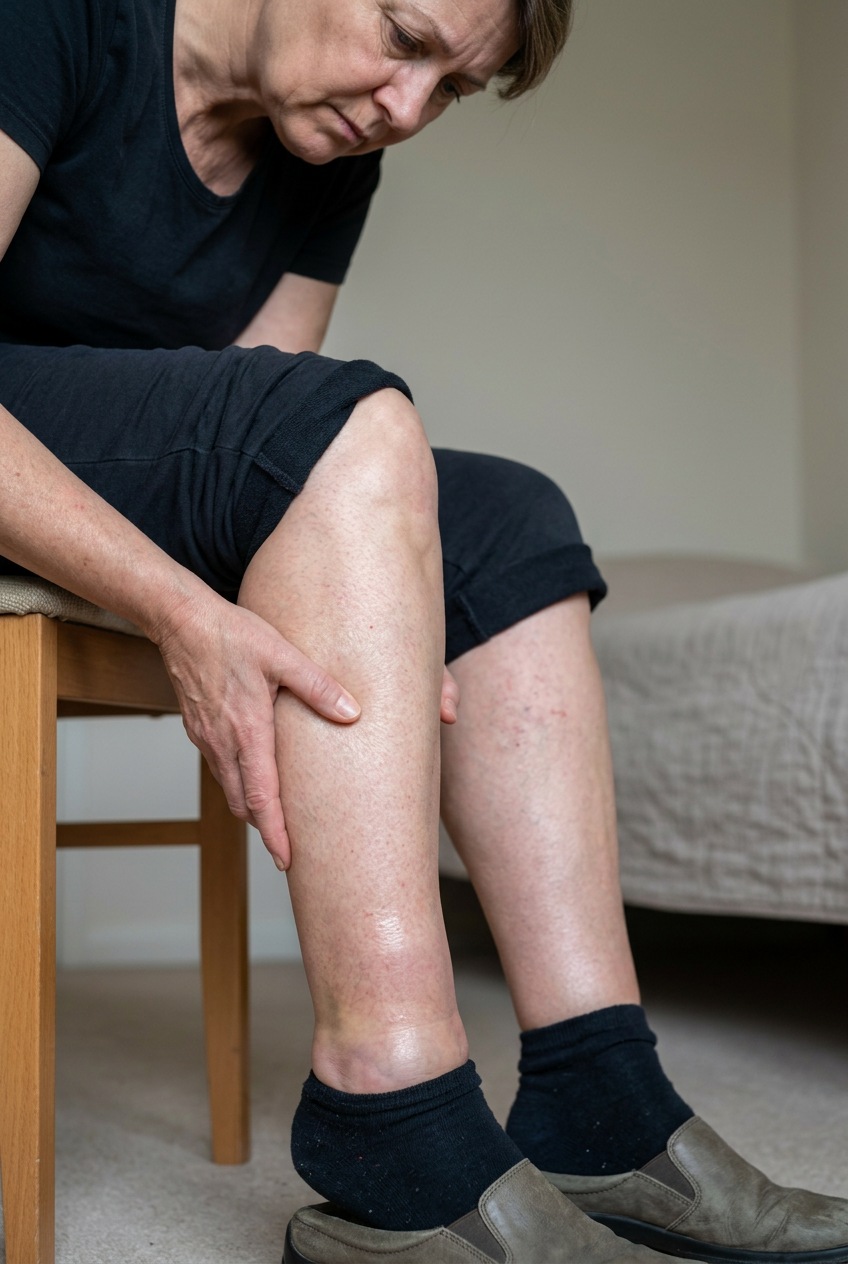 종아리 붓기 원인과 종아리마사지기 필요성