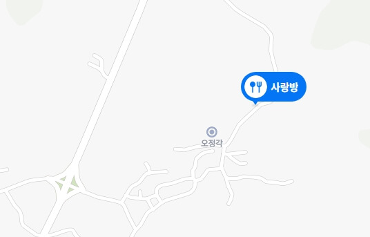 안산-사랑방-위치