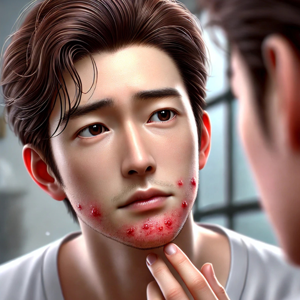 모낭염 관련 자료 사진