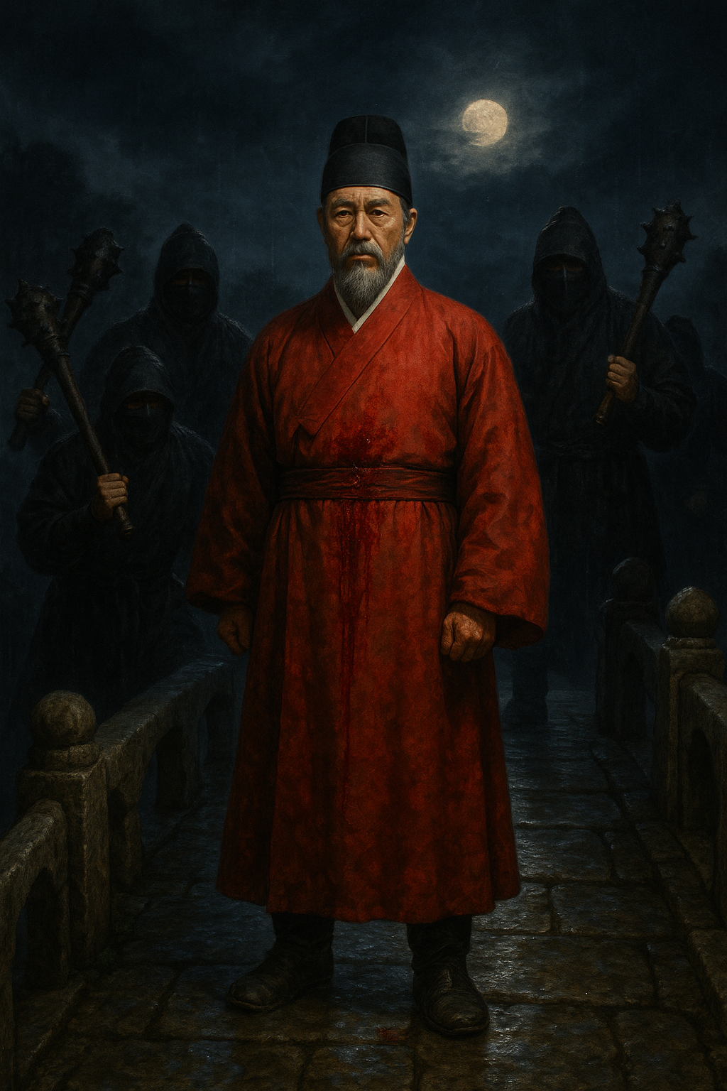 정몽주 초상화