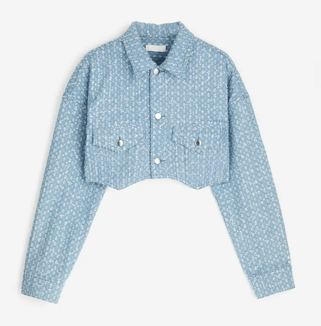 H&M 데님 자켓