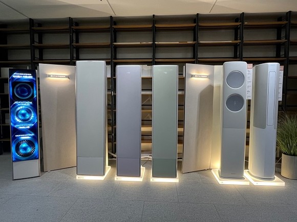 23년형 삼성전자 무풍에어컨 (왼쪽부터 무풍갤러리, 무풍클래식, 무풍슬림)