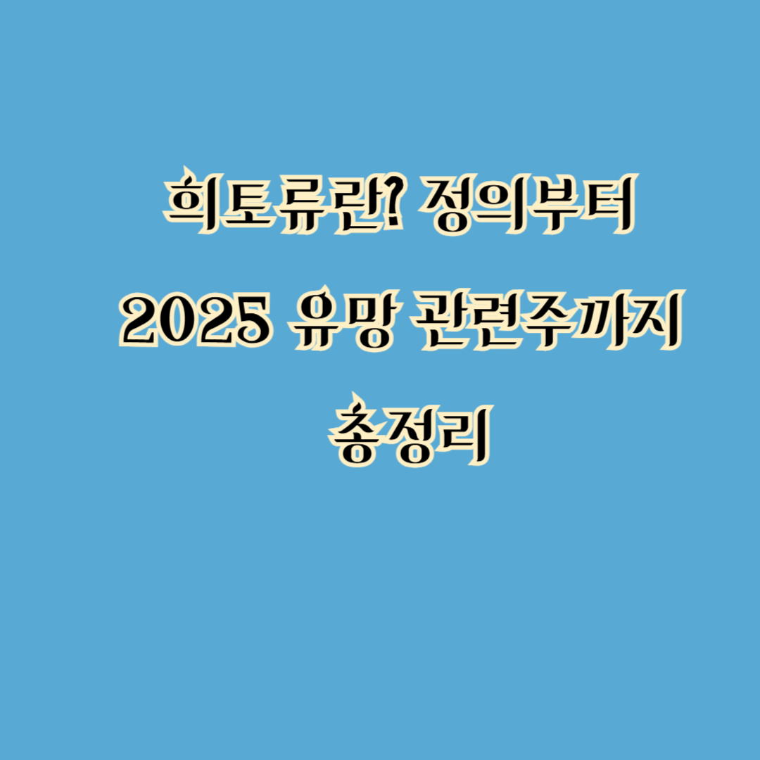 희토류란? 정의부터 2025 유망 관련주까지 총정리