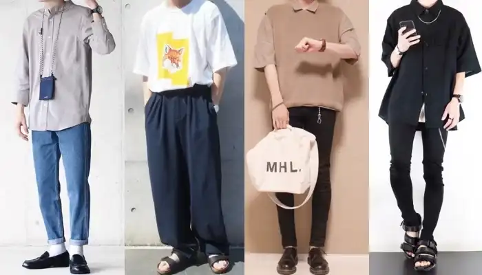 일본 여름의 복장 남성편