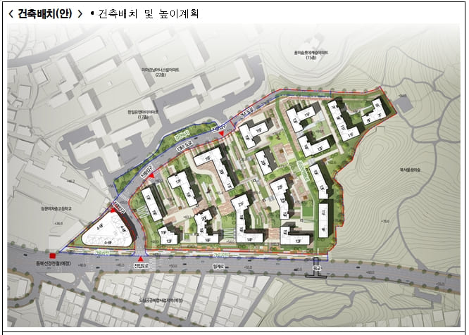 40년 이상 저층 노후 '미아4-1구역' 숲세권‧역세권 아파트로 재탄생한다