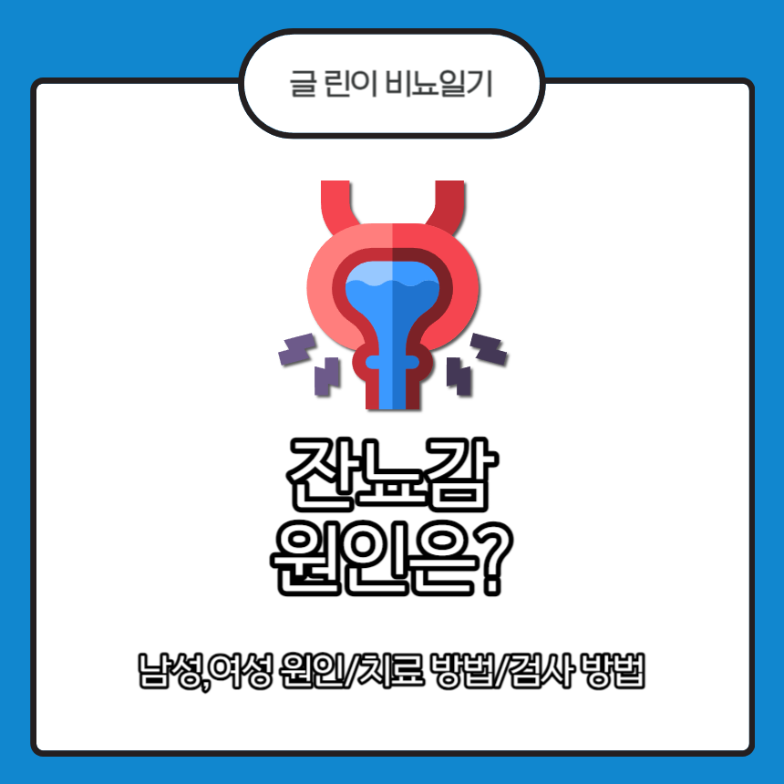 잔뇨감 원인
잔뇨감 치료 방법
잔뇨감 검사 방법