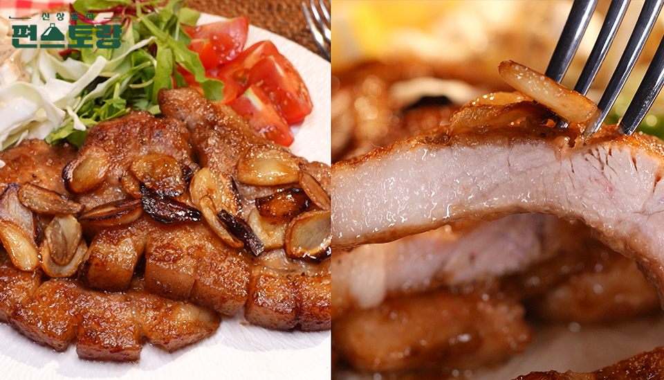 편스토랑 미소천사 남윤수 돈스테이크 레시피