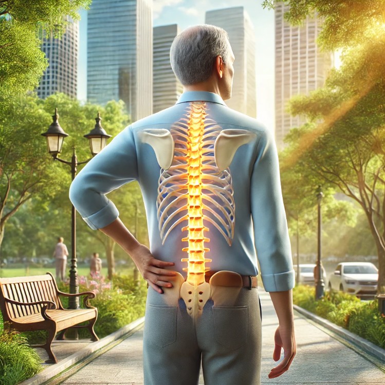 척추 건강을 위한 걷기 자세 가이드 관련 사진