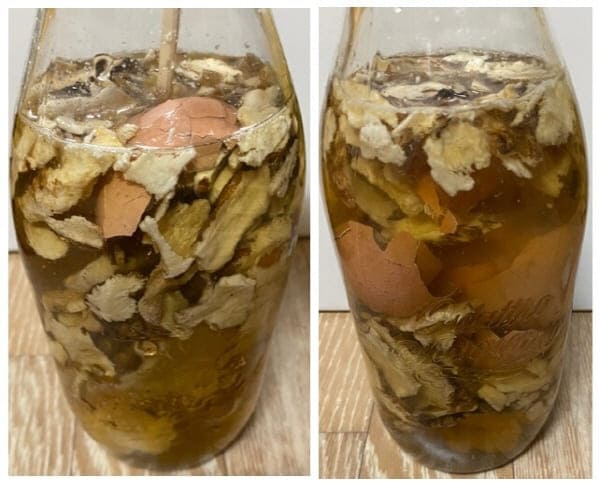 당귀초란만들기-달걀껍질넣기