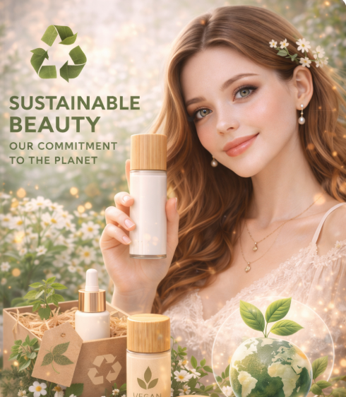 지속 가능한 가치와 뷰티 브랜드 스토리텔링 이미지