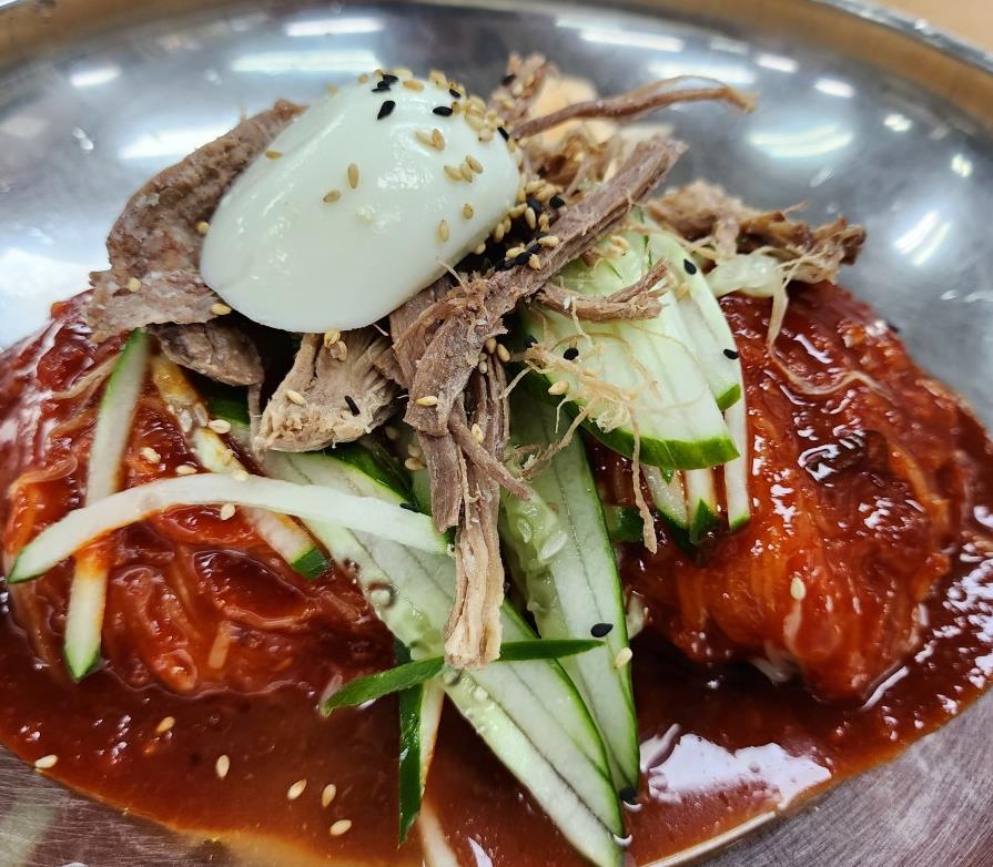 산야초효소가 들어간 생생정보 장사의 신 비빌밀면