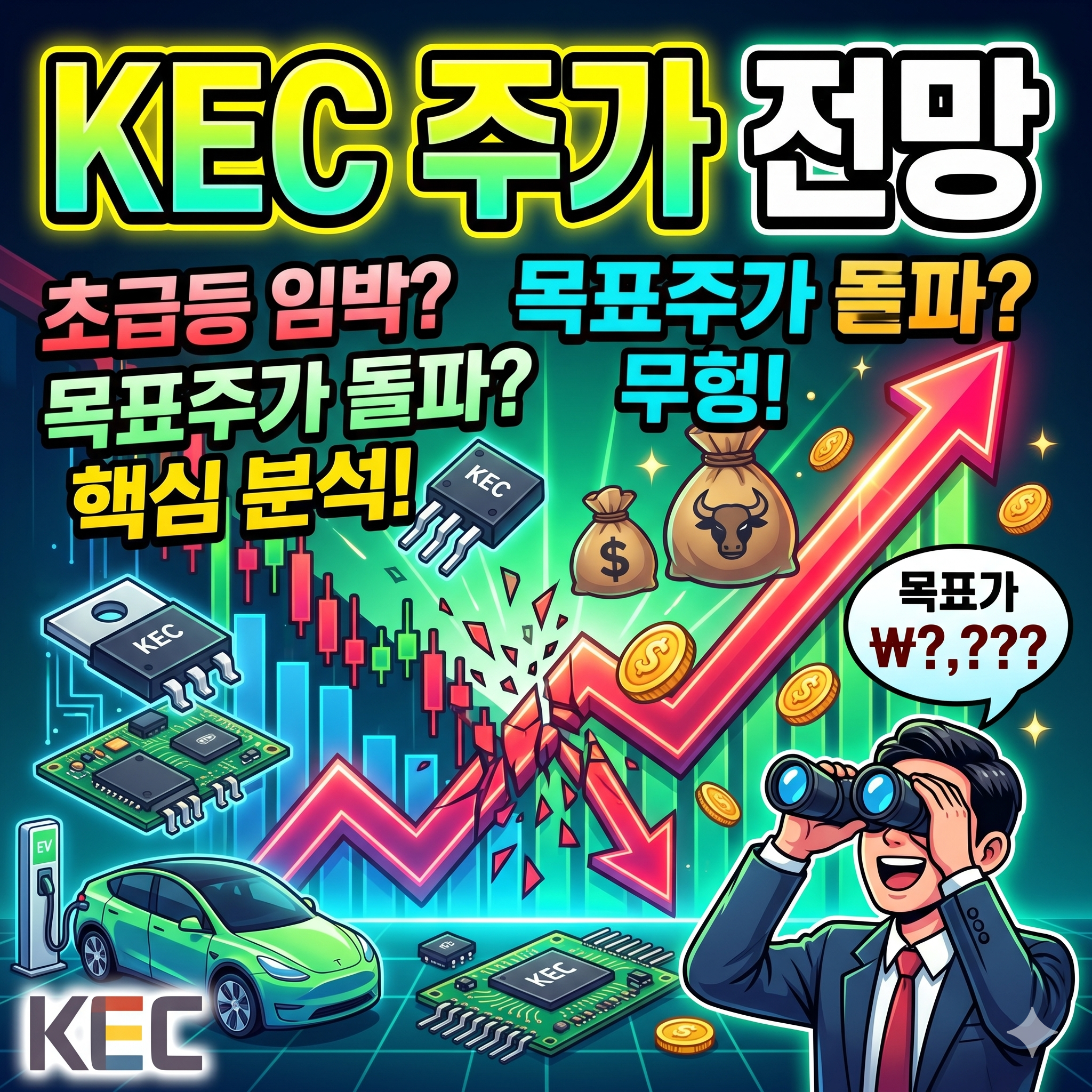 KEC 주가 전망