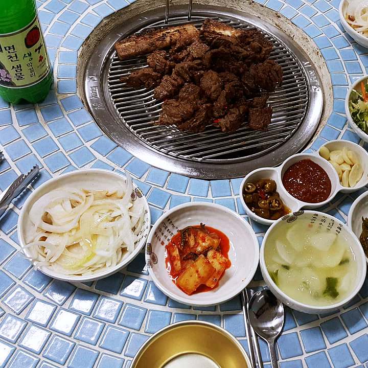 토요일은 밥이좋아 예산 덕산 스플라스 리솜 한우 양념 갈비 맛집 연탄불 구이 소고기 특수부위 갈매기살 예산10미 현지인 추천 토밥 좋아 방송정보
