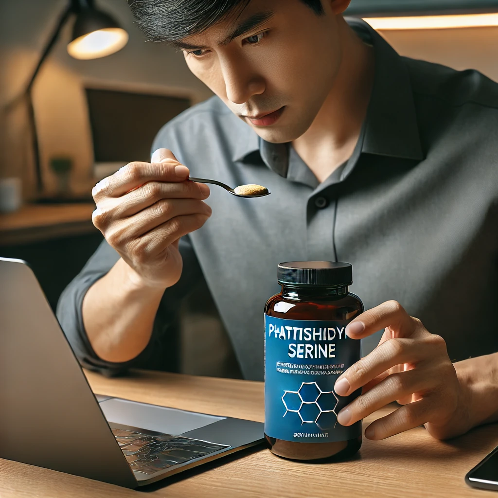 포스파티딜세린 뇌건강 효과와 관련된 이미지