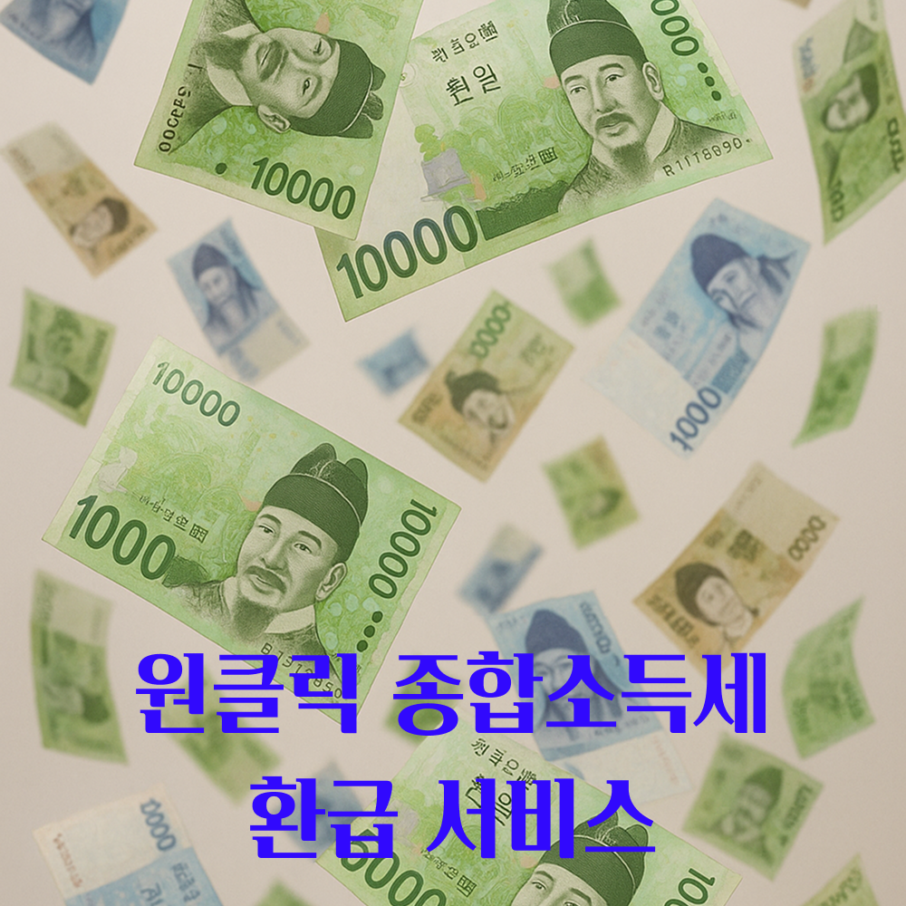 원클릭 종합소득세 환급서비스