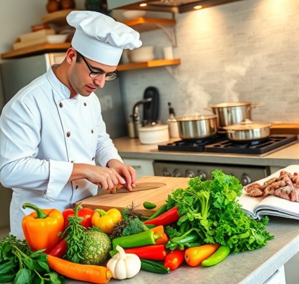 셰프식 신선식재 요리법 (조리기술, 맛향상, 구성)
