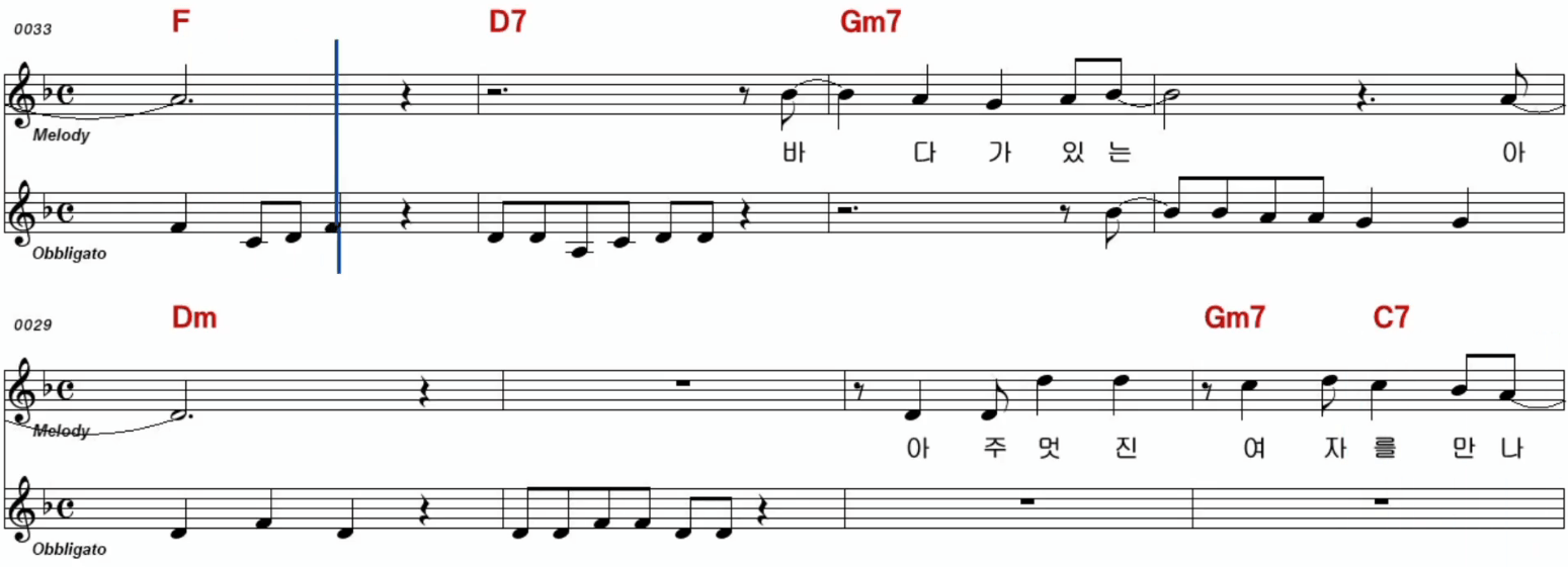 하동진 사랑을 한 번 해보고 싶어요 악보