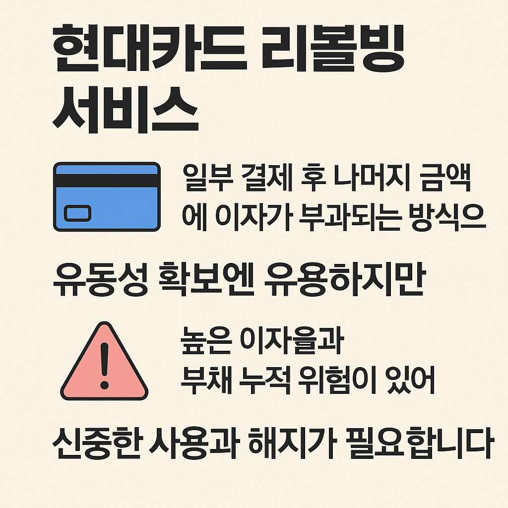 현대카드 리볼빙