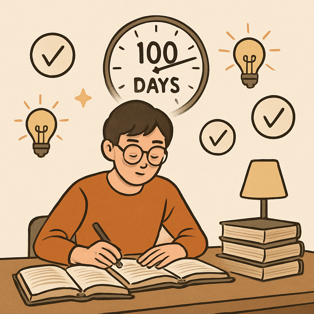 불안 대신 루틴으로! 100일도 안 남은 오늘, 수험생·학부모가 꼭 실천할 7가지 습관