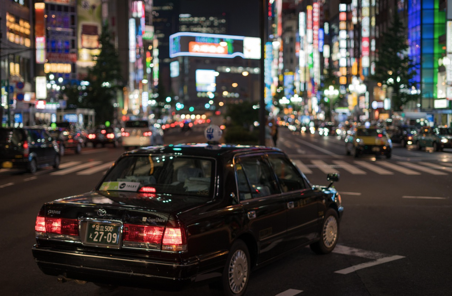 일본 야경 사진