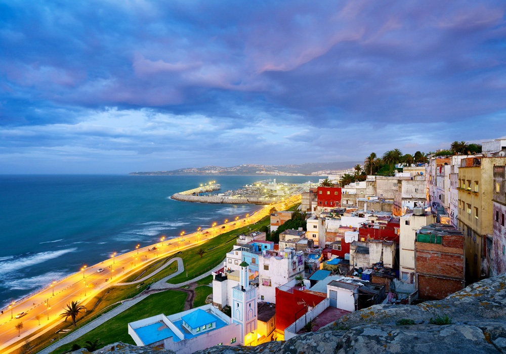 모로코 탕헤르 바다뷰