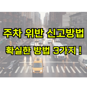 주차위반-신고방법