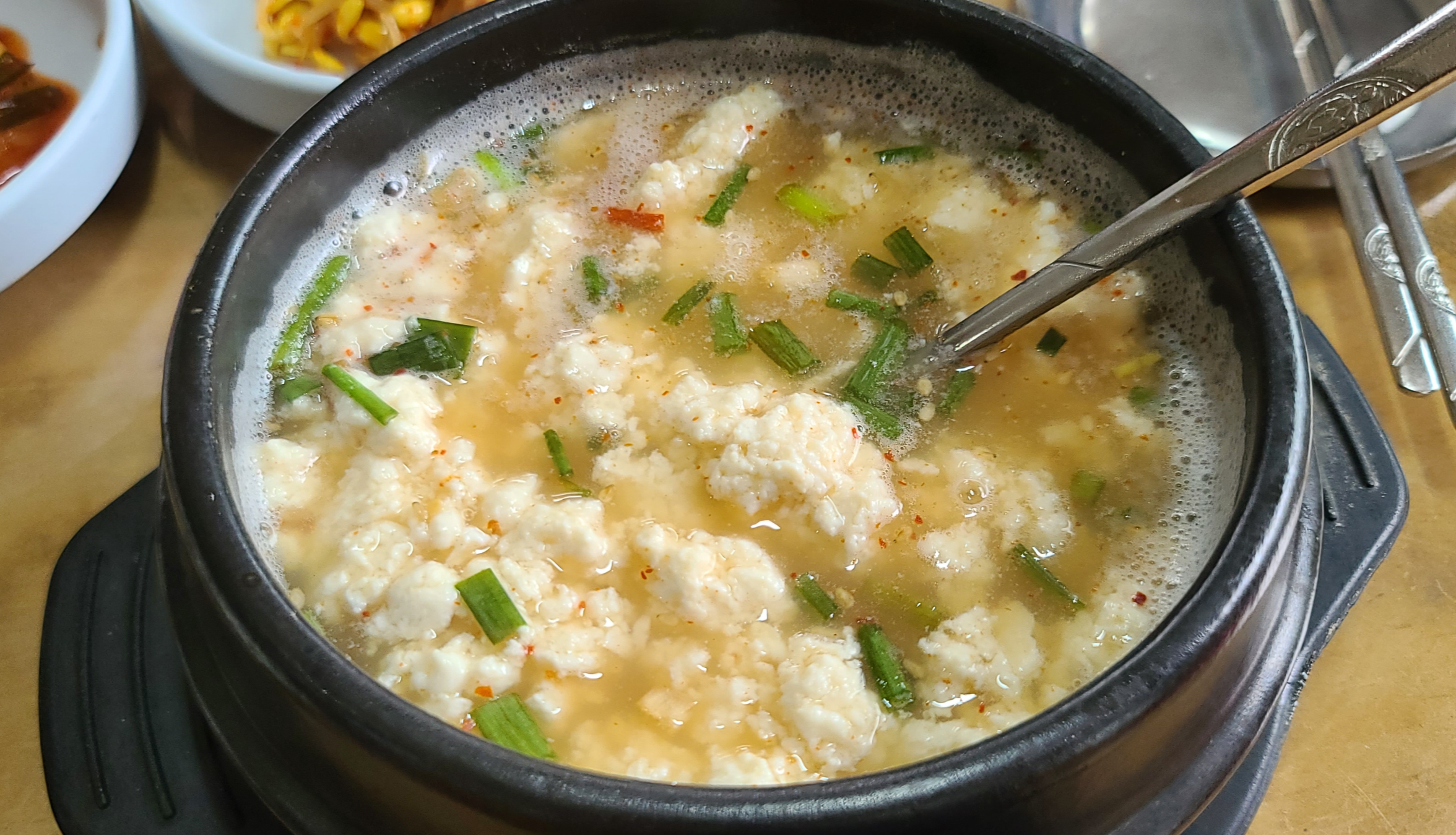 남한산성맛집 오복손두부 손두부맛집 두부전골 순두부 주먹두부 두부맛집 메뉴판 기본반찬 순두부 양념간장