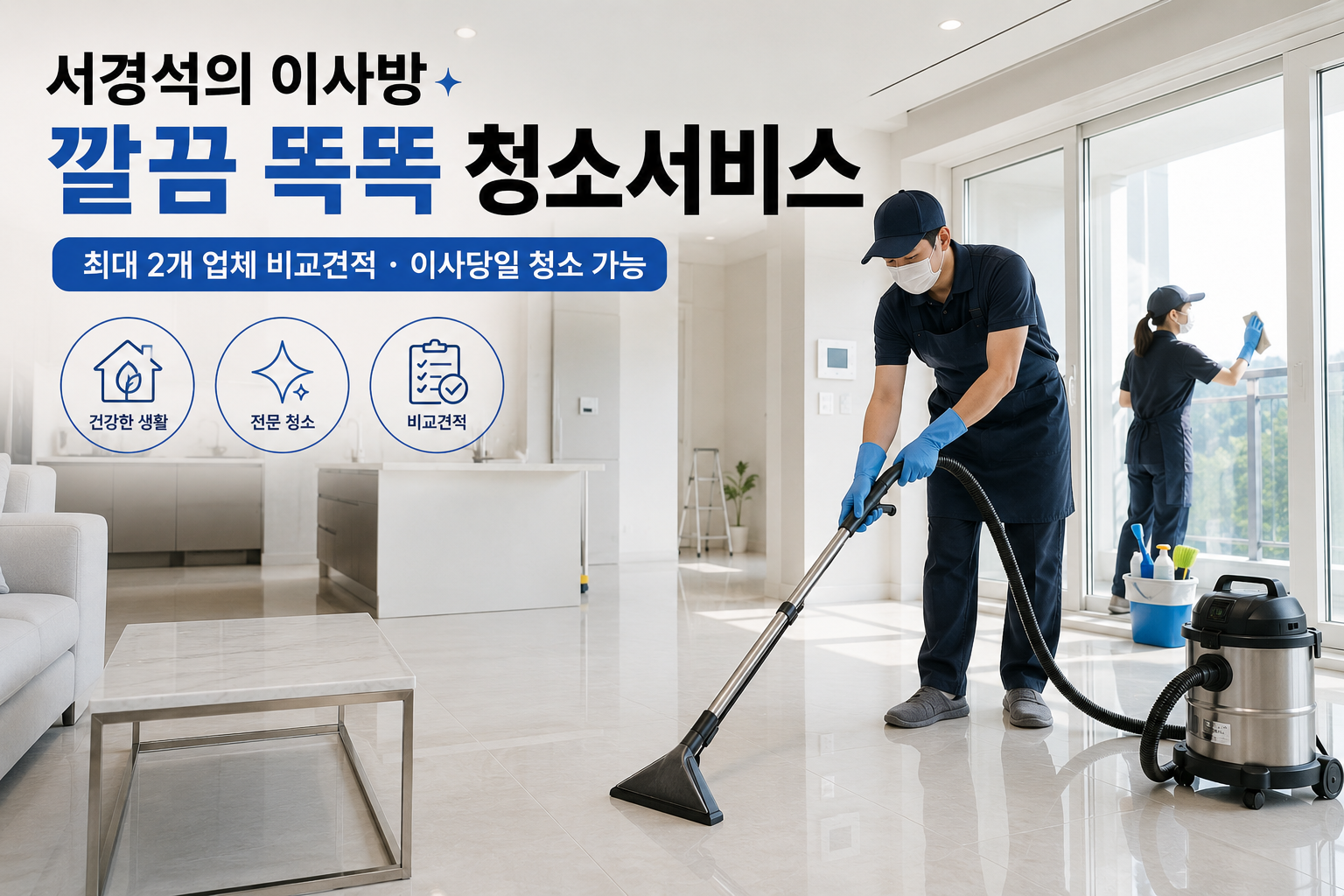 이사 당일 입주청소