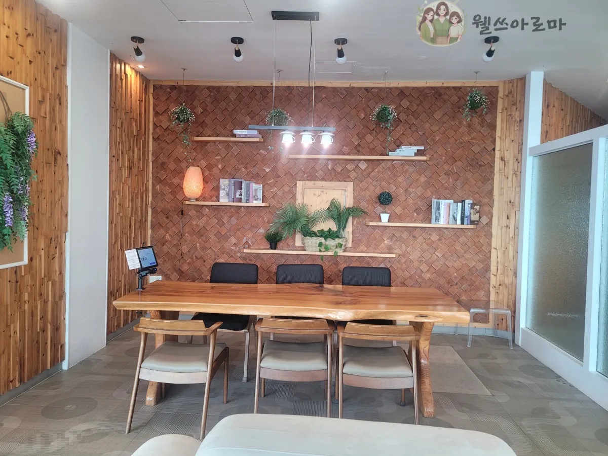 카페드메르-2층단체석-6인석