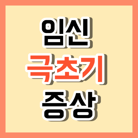 임신 극초기 증상