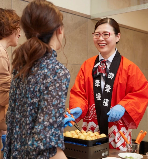 오사카 히노데 호텔 타코야끼 체험