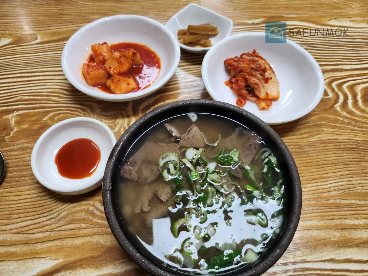 광주송정역-나주곰탕-전체-음식