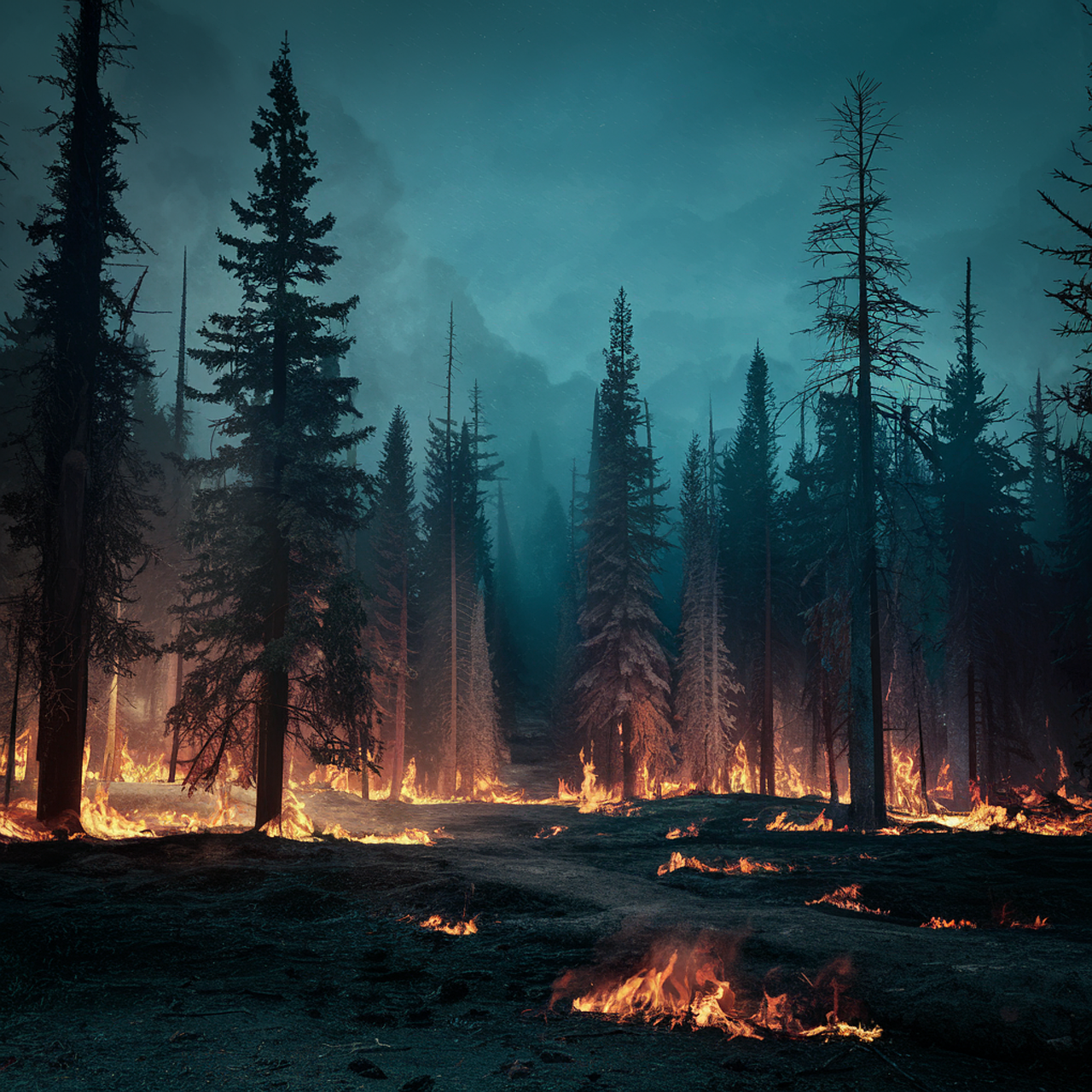 산불 단계별 과정(1,2,3 단계)