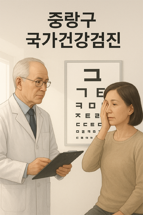 중랑구 국가건강검진 이미지