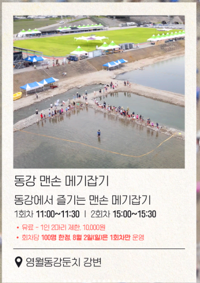 영월 동강뗏목축제