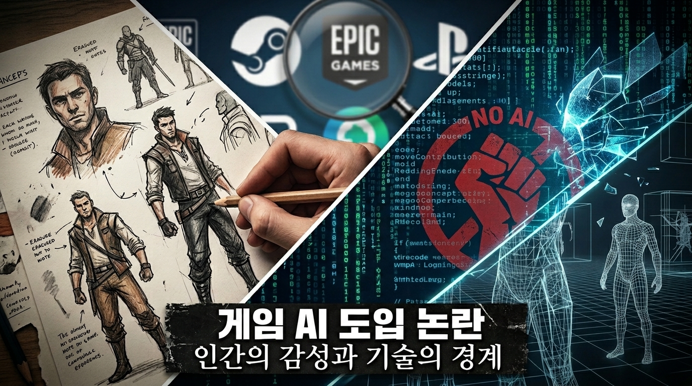 "돈 내고 사는데 AI 그래픽은 배신!" 스팀 불매운동과 K-게임의 3중고 과제