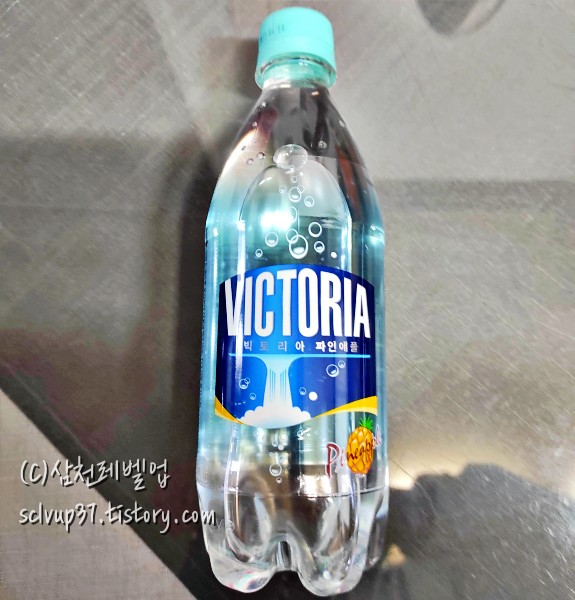 웅진식품 빅토리아 탄산수 파인애플 500ml