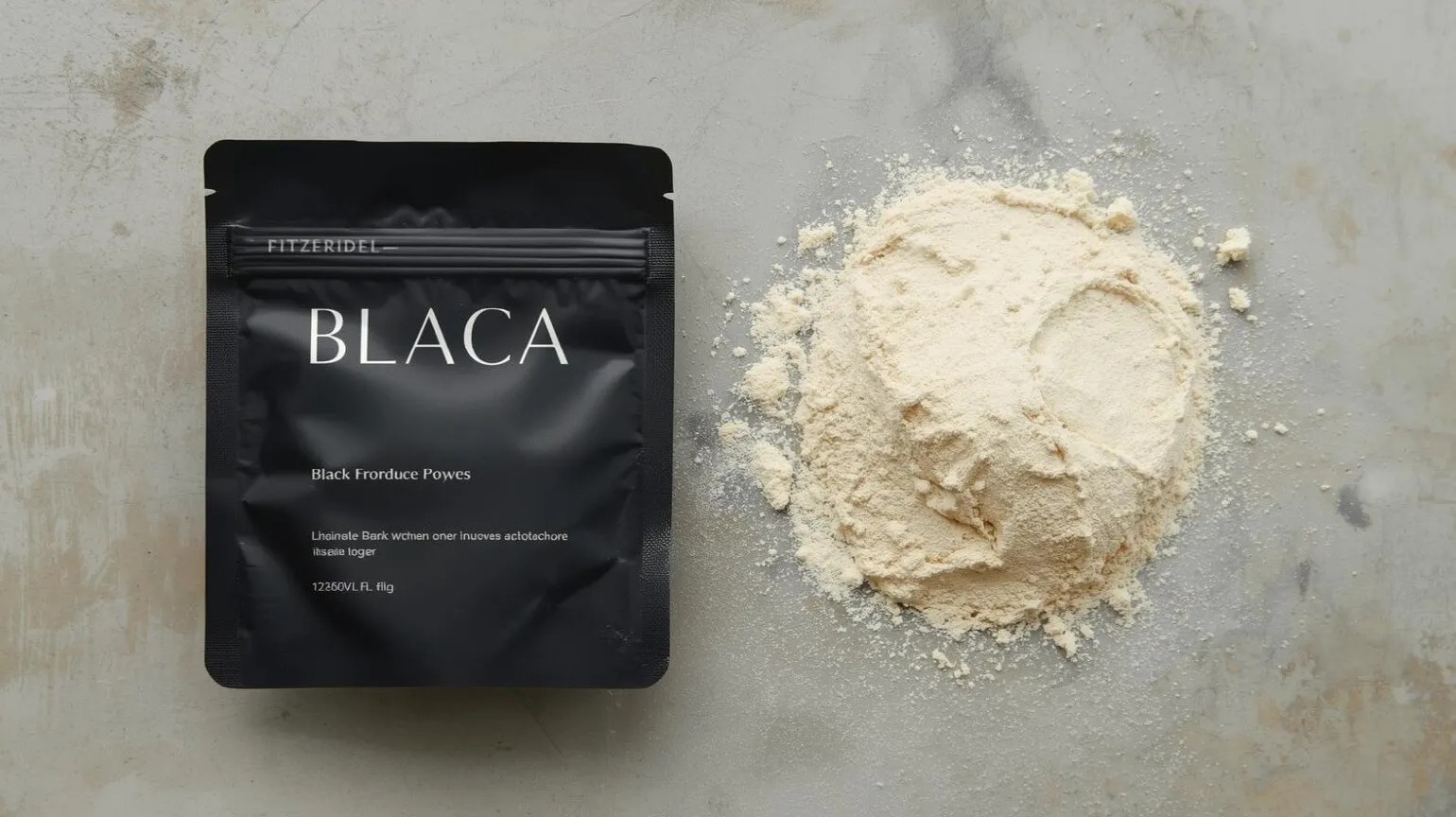 블랙마카 분말 섭취