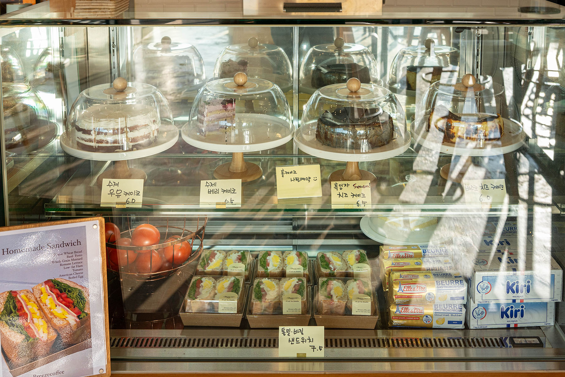 양재 브리즈커피 쇼케이스