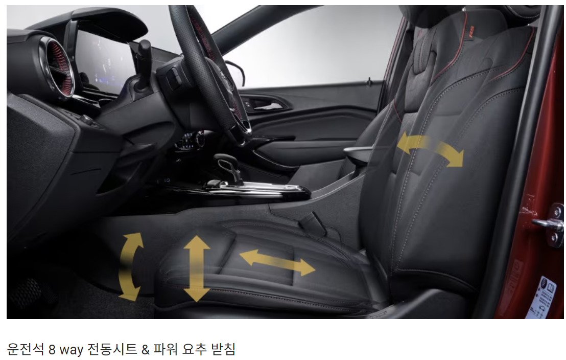 트랙스 크로스오버 제원 성능 가격