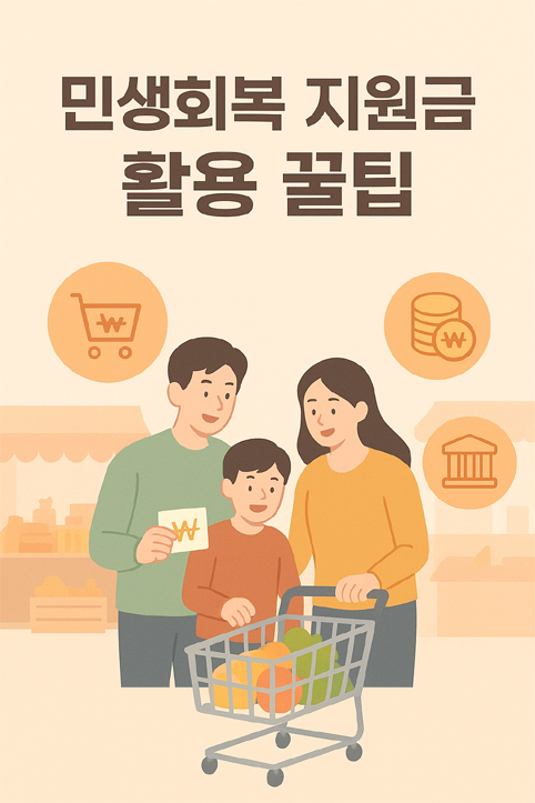 민생회복 지원금 활용 꿀팁 이미지