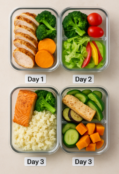 탄단지 균형 완벽 3일치 다이어트 도시락