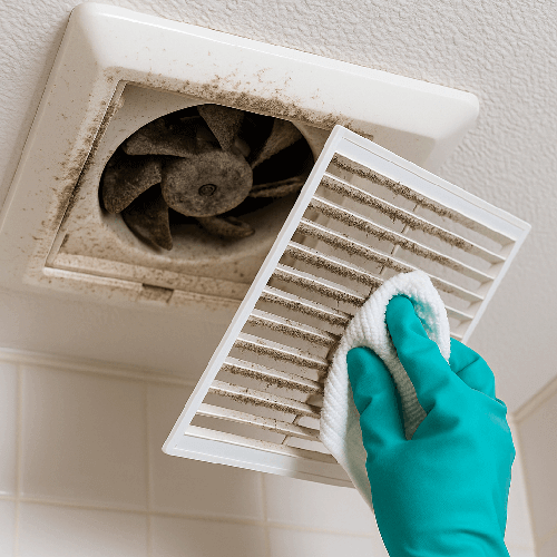 15분만에 끝내는 화장실 환풍기 청소법! 초보도 쉽게 따라하는 꿀팁 공개