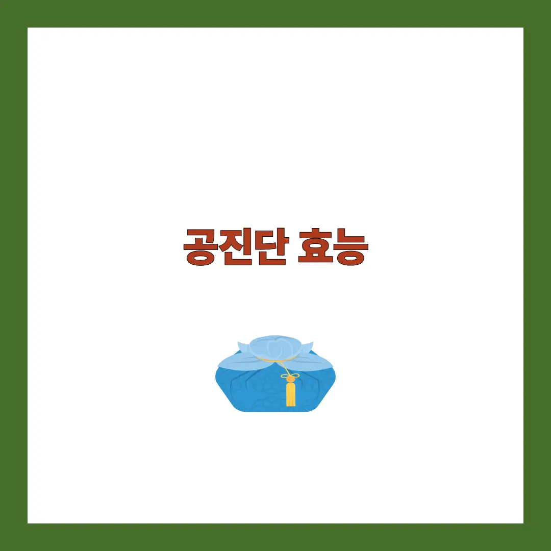 공진단 효능